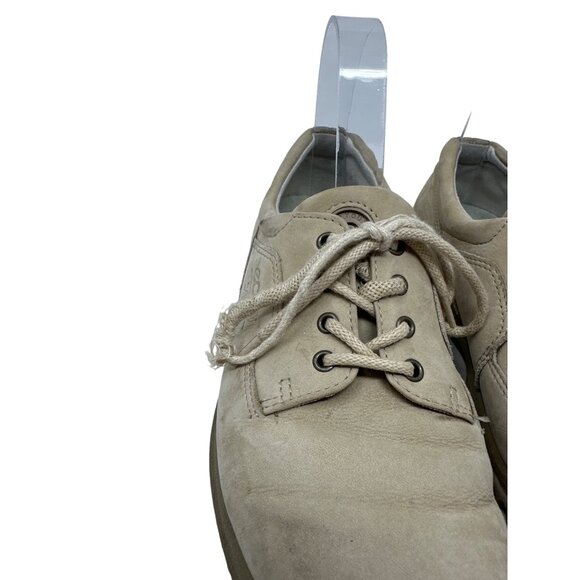 Ecco Soft Women's Tan Suede Comfort Shoes Size 39 US 8-8.5 - Picture 8 of 16